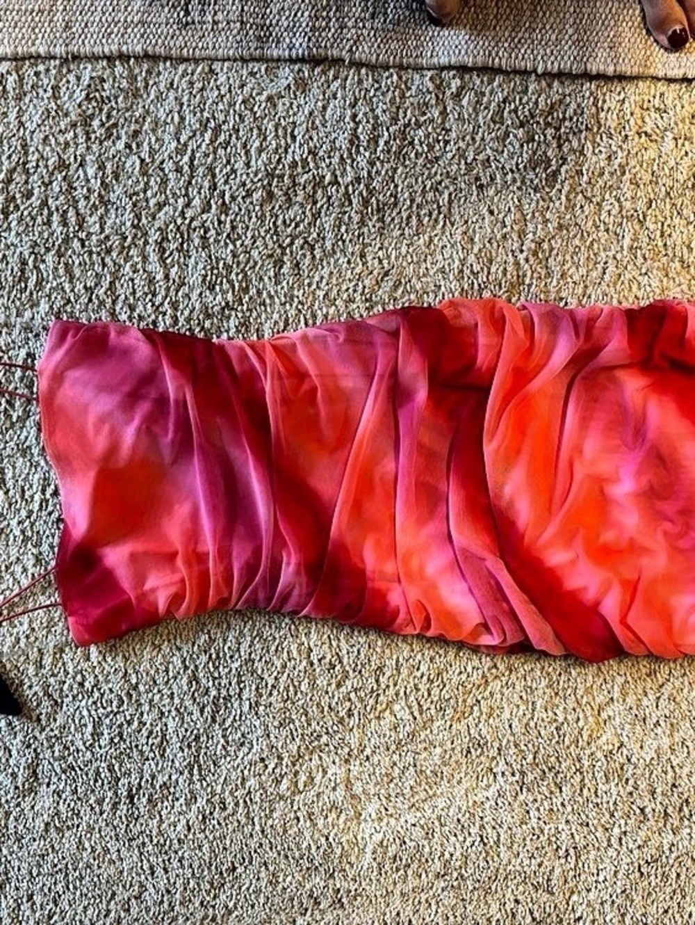 Windsor Abstract Mini Dress in Pink & Red Size Small NWT
